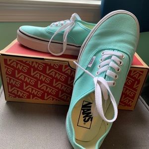 VANS mint, women’s size 8